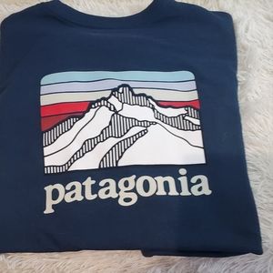 Patagonia Responsibili-Tee Long Sleeve Line Logo Ridge